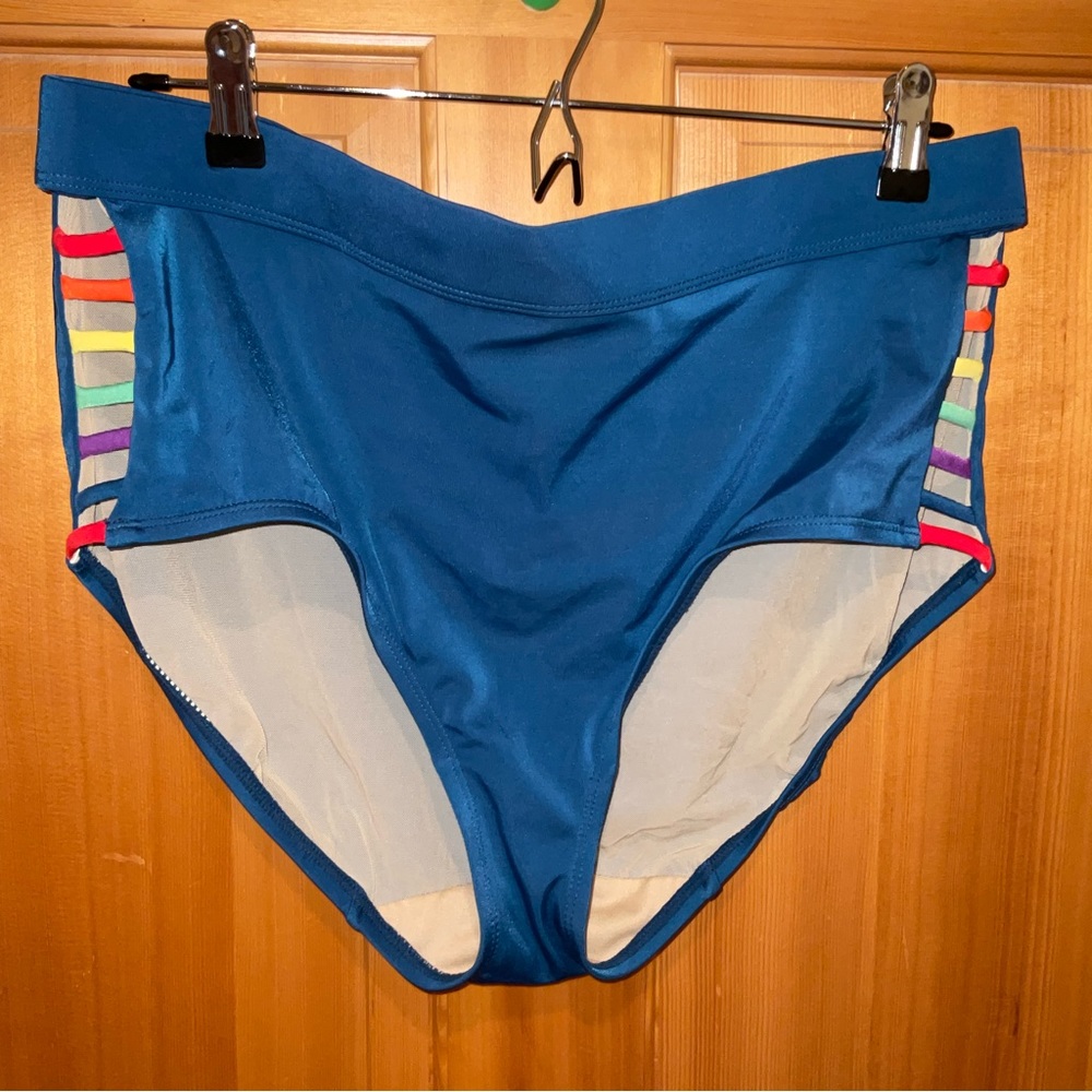 Cacique/Lane Bryant high waisted bikini bottom. New with tags.